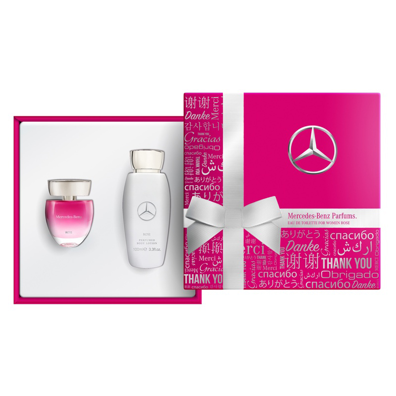 Mercedes Benz Rose Perfume 2024 favors